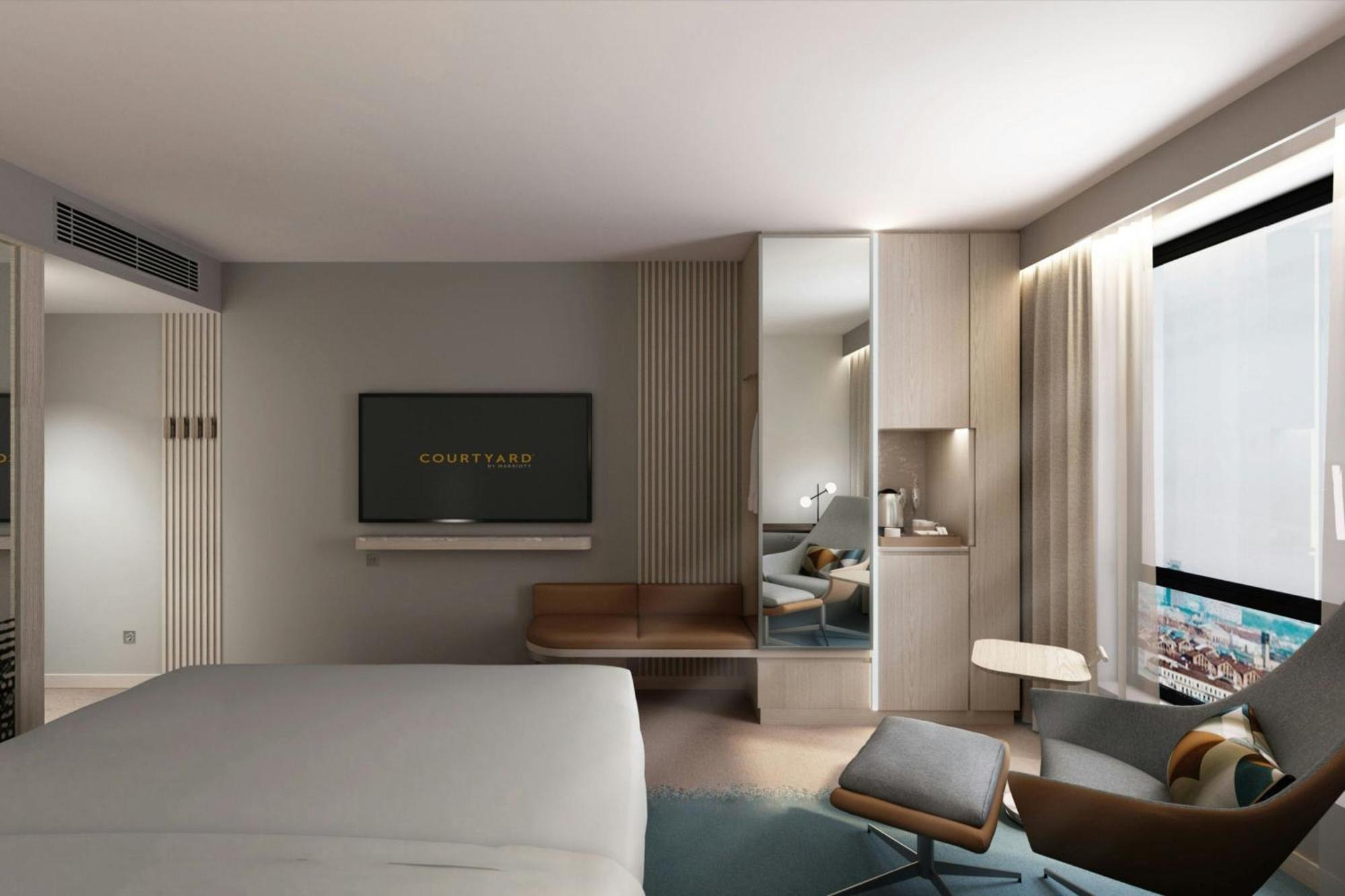 ホテル Courtyard By Marriott シェフィールド エクステリア 写真