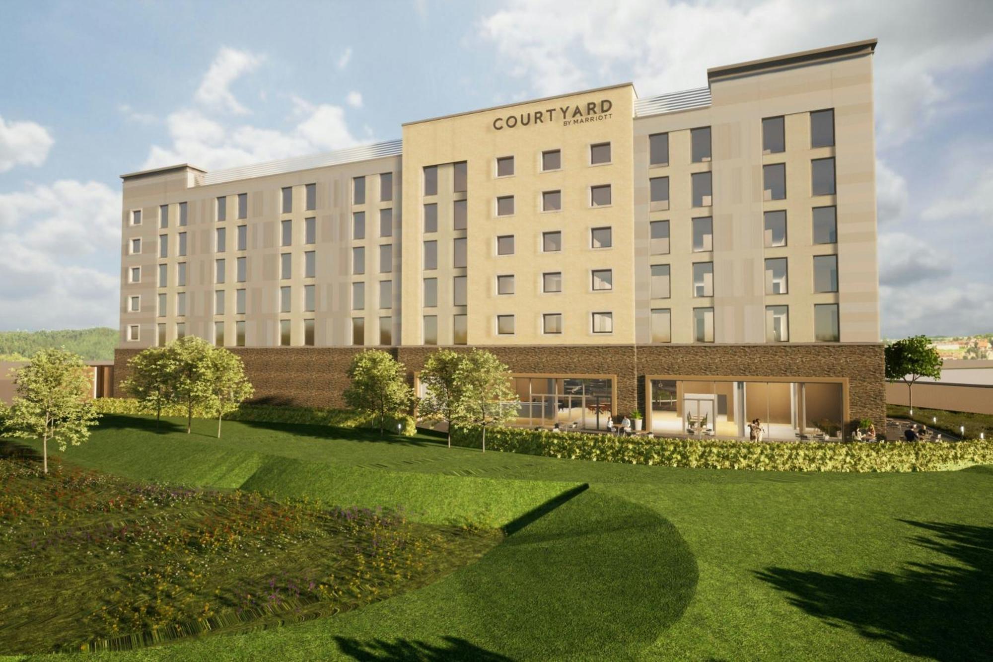 ホテル Courtyard By Marriott シェフィールド エクステリア 写真